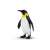 Bullyland Emperor Penguin figure, realistic, hand-painted, PVC-free, great for imaginative play