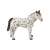 Bullyland Knabstrupper Stallion, a detailed and hand-painted toy figure of a spotted horse breed