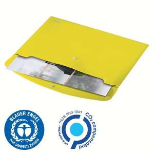 Leitz Recycle A4 PP Dokumententasche gelb 63697047 Verpackungsmaterialien