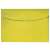 Leitz Recycle A4 yellow PP document folder with a snap closure