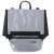 L-Brno KX5062 23L Sivá Jednostranná Taška na Nosič Predný Pohľad