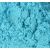 Close-up of blue kinetic sand
