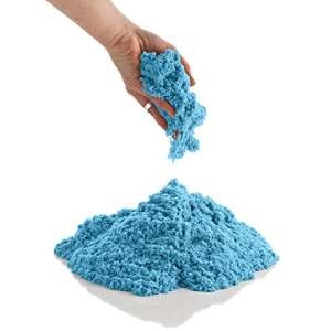 Kinetic sand, blue, 1kg, for kids, play, creative, sensory - Kik