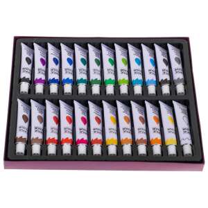 Acrylic Paint Set 24 tubusos akril festék készlet, Többszínű