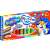 Bambino Plastelina 12 pack modeling clay with 2 glitter colors, packaging with hedgehog