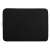 Black neoprene laptop sleeve for 15.6 inch laptops, with zipper closure