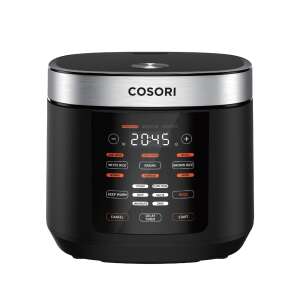 Cosori Slow Cooker CRC-R501-KEU Többfunkciós Rizsfőző, 970W, 5 liter, Fekete