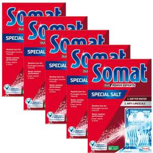 Somat Wasserenthärtungssalz 5x1,5kg 63762332 Zusatzmittel für Spülmaschinen