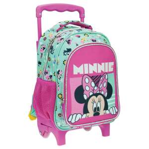 Disney Minnie gurulós ovis hátizsák zöld rózsaszín 30cm 63766357 Gyerek sporttáskák