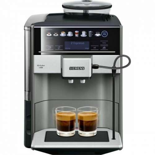 Siemens EQ.6 plus Kaffeemaschine, zwei Tassen Espresso zubereiten