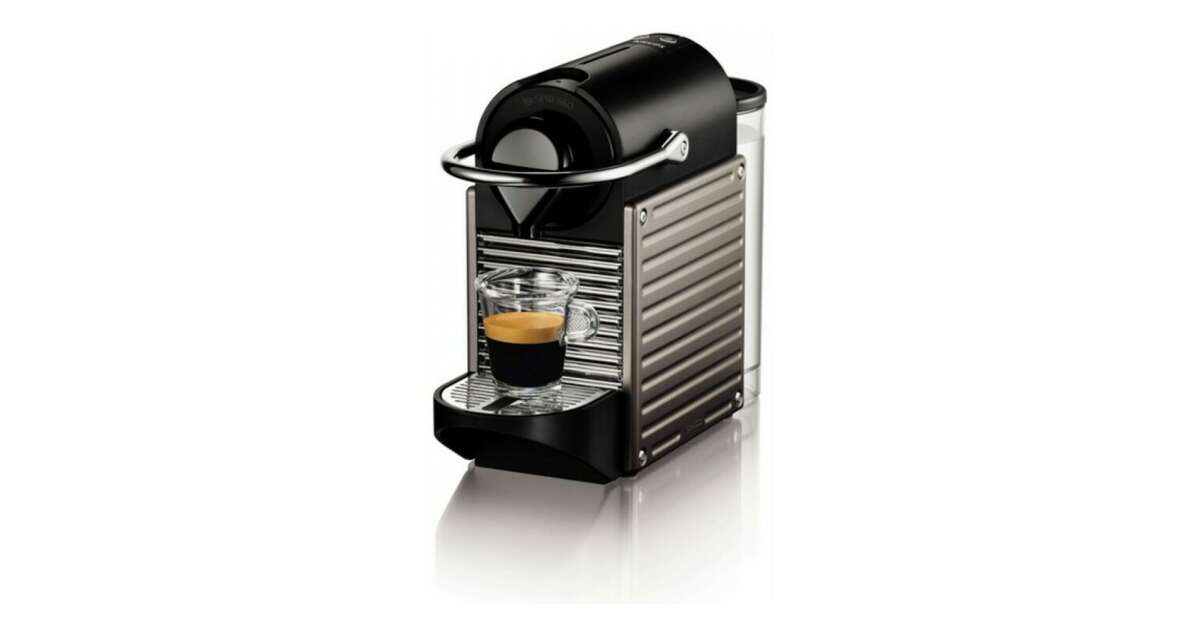 Nespresso Krups Atelier Capsule Machine, Stainless Steel / Black - Worldshop