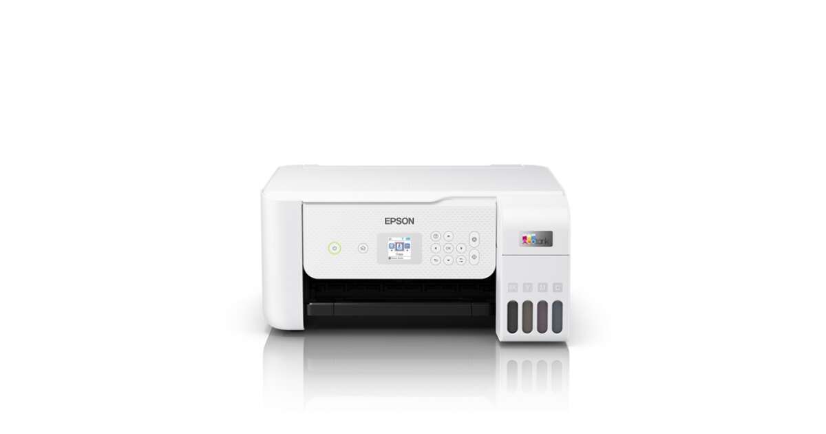 Epson Multifunctional printer EcoTank L3266 3-in-1, Wi-Fi, White