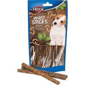 Trixie Bețișoare cu insecte pentru câini, gustări sănătoase și delicioase pentru câini, din insecte, hipoalergenice, 80g - Trixie Momeală pentru recompensarea câinilor