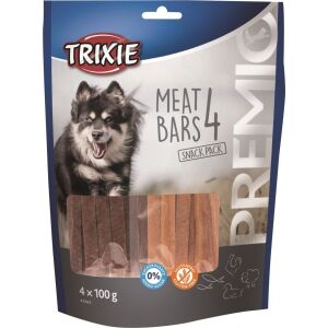 Trixie Premio 4 Meat Bars przysmaki dla psów, 4x100g - Karma dla psów