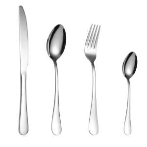 TRENDY'S stainless steel cutlery set, knife, fork, spoon, teaspoon - Cutlery Set