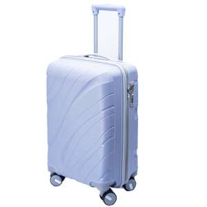 Valiză Dollcini Világjáró Bőrönd 24 inch, cu carcasă rigidă, albastră, 63x26x42cm - Dollcini Valize