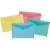 Dosar de documente Pigna Monocromo Pastel PP A5, pachet de 4, culori asortate