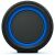 Sony SRS-XG300 portable speaker with ambient blue lighting