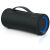 Sony SRS-XG300 portable wireless speaker angled view with retractable handle and ambient lighting
