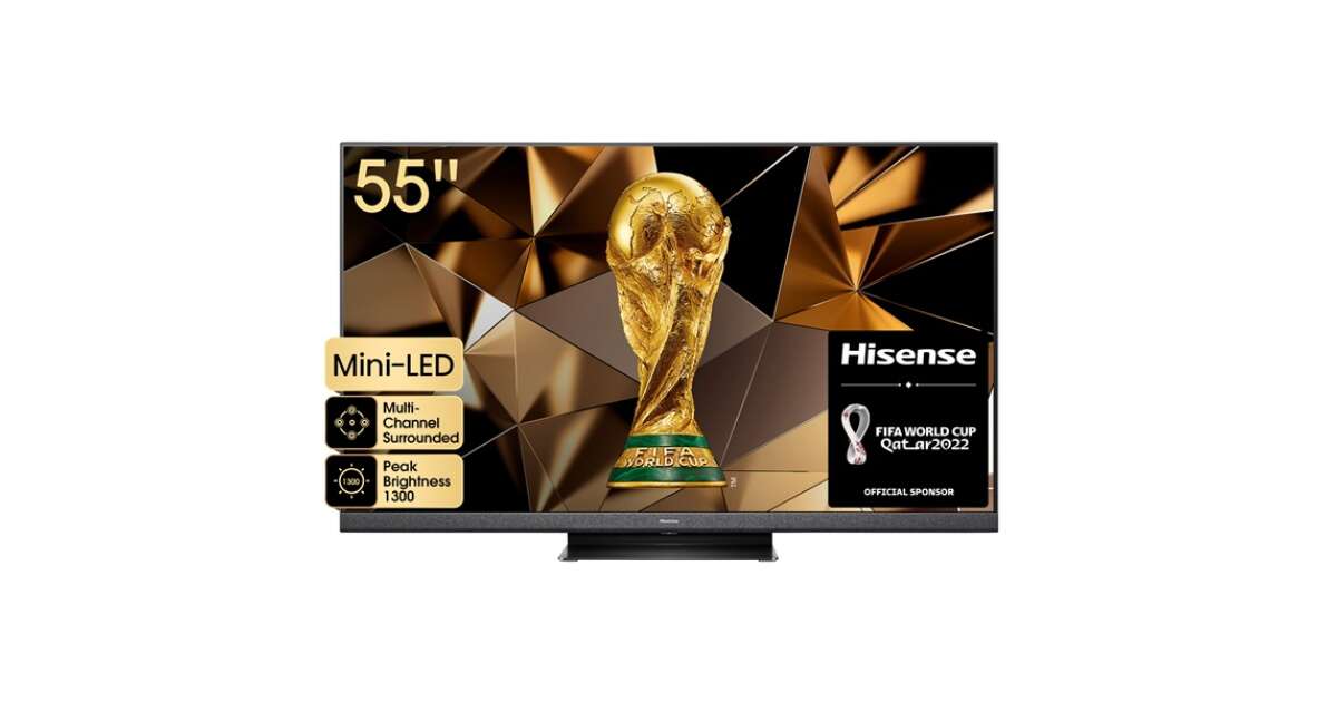 Hisense 55U88QG - 55" 4K Smart Mini-LED PRO Google TV, QLED