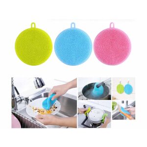 Kollázs BBM szilikon mosogatószivacsokról különböző színekben és felhasználási módokon - Mosogatószivacs