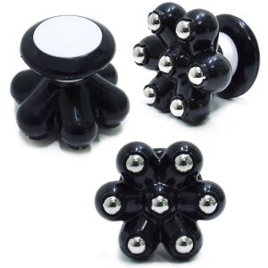 Automatisches, elektrisches Nackenmassagegerät mit 7 Vibrationsrollen – sowohl mit Batterien als auch mit Akku nutzbar 127951578 - Nackenmassagegeräte