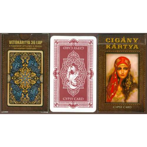 Cigány kártya - GIPSY CARD - 36 lapos (BBKM) (BBLPJ)