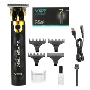 VGR V-082 Professzionális szuper trimmelő készlet tartozékokkal és USB kábellel - Testszőrnyíró