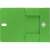 Leitz Recycle A4 verde dosar cu 3 clape, deschis, cu buzunare interioare