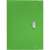 Leitz Recycle A4 verde dosar cu 3 clape, închis, vedere laterală