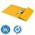 Leitz Recycle A4 yellow 3-pocket folder, Blue Angel certified, climate neutral