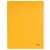 Leitz Recycle A4 yellow 3-pocket folder, front view
