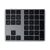 Satechi Aluminum Extended Keypad — kabellose Zehnertastatur mit integrierten Bluetooth-Hotkeys (Space Grey) 63798665