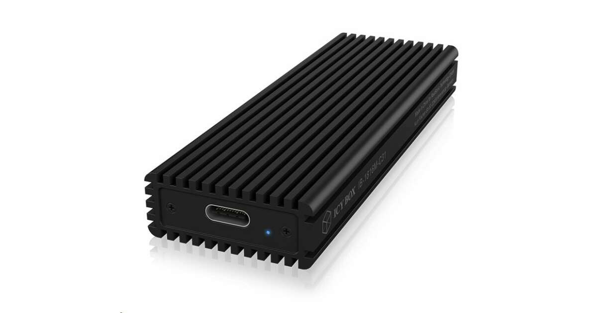 Raidsonic | Черен | ICY BOX IB-1816M-C31 Външен Type-C корпус за M.2 NVMe SSD 79208059