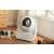 Catlink Pro-X Luxury self-cleaning cat litter box with cat inside