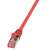 LogiLink CAT6 S/FTP Patchkabel PrimeLine AWG27 PIMF LSZH rot 1m (CQ2034S)