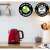 Russell Hobbs Colors Plus mini vízforraló lángvörös színben egy konyhai pulton