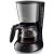 Cafetiera Philips Daily Collection HD7462/20, Sistem Anti-picurare, Sistem Aroma twister, Vas de sticla, 1000W, 1.2 l, 2-15 cesti, Negru si metalic 63839782
