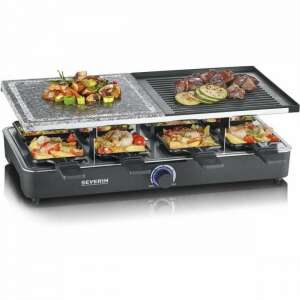Severin Rg 2376 1300 W elektromos grill raclette és grilllemezekkel - Severin