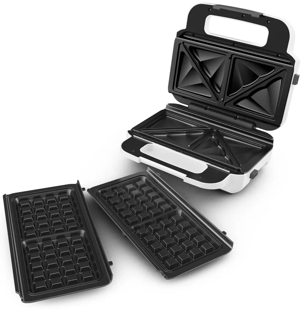 E-shop Tefal SW701110 Multiplates Snack XL Hriankovač, 850 W, Tmavosivá/Biela