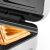 Close-up of Tefal sandwich maker with toasted sandwich