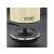 Nahaufnahme des 360-Grad-Sockels des Russell Hobbs Colours Plus+ Classic Cream Wasserkochers mit Kabelaufbewahrung