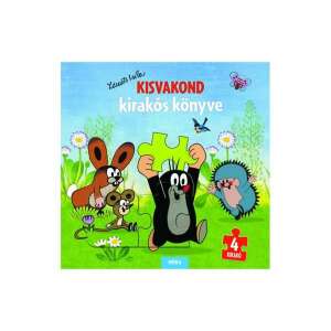Kisvakond Puzzle-Buch mit den Charakteren Kisvakond, Kiseger, Sunir und Nyuszir, mit 4 Puzzles zum Lösen - Kinderheft Logik
