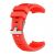 Piros Szilikon Okosóra Szíj 22mm