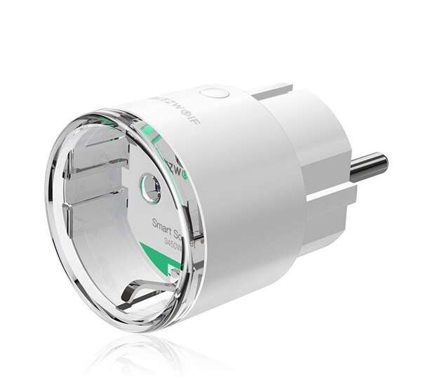 BLITZWOLF BW-SHP6 PRO okos hálózati konnektor (3450W / 15A, hangvezérlés, WIFI, mobil vezérlés, időzítő) FEHÉR