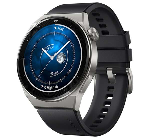 Huawei watch gt 3 pro okosóra (46mm, beépített gps, 3d edzett üve...