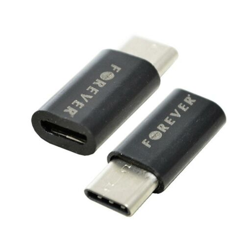 Forever MicroUSB - Type-C Adapter adatátvitelhez és töltéshez - Kábel