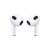 Apple AirPods 3, fehér, vezeték nélküli fülhallgató, bal és jobb fülhallgató