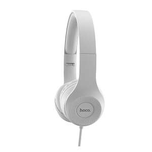 Fehér HOCO W21 Graceful Charm fülre helyezhető fejhallgató - Hoco