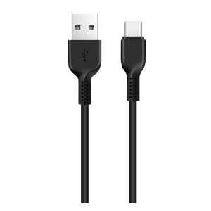 HOCO X20 USB-C - USB töltőkábel, fekete, 2 méter - Kábel